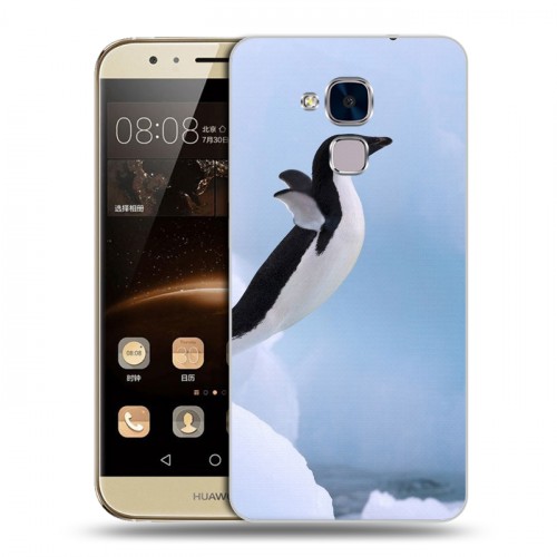 Дизайнерский пластиковый чехол для Huawei Honor 5C Пингвины