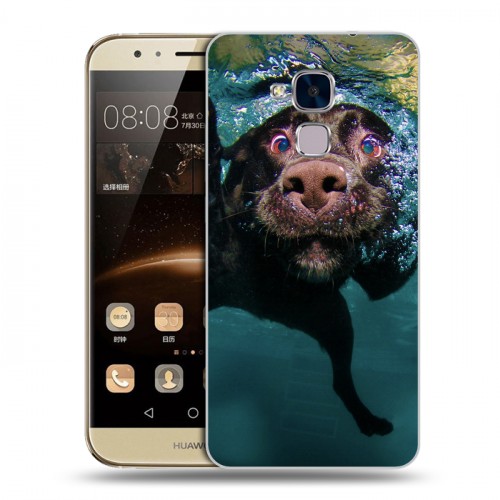 Дизайнерский пластиковый чехол для Huawei Honor 5C Собаки