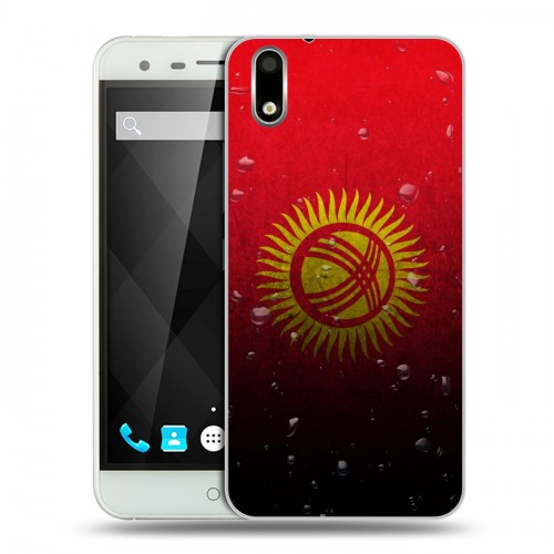 Дизайнерский пластиковый чехол для Ulefone Paris Флаг Киргизии
