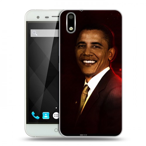 Дизайнерский пластиковый чехол для Ulefone Paris Барак Обама