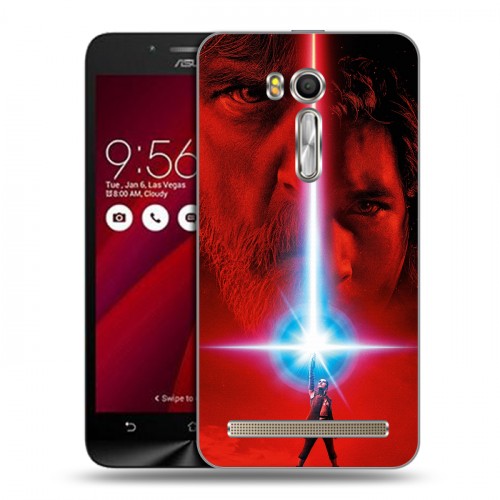 Дизайнерский силиконовый чехол для ASUS Zenfone Go 5.5 Star Wars : The Last Jedi