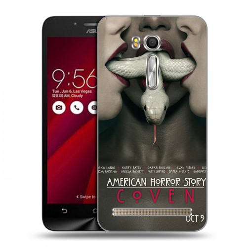 Дизайнерский силиконовый чехол для ASUS Zenfone Go 5.5 Американская история ужасов