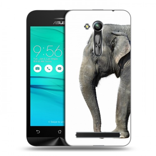 Дизайнерский пластиковый чехол для ASUS ZenFone Go 4.5 ZB452KG Слоны