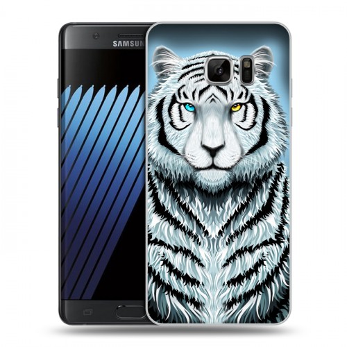 Дизайнерский пластиковый чехол для Samsung Galaxy Note 7 Яркие животные