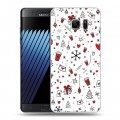 Дизайнерский пластиковый чехол для Samsung Galaxy Note 7 Happy 2020