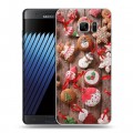 Дизайнерский пластиковый чехол для Samsung Galaxy Note 7 Christmas 2020