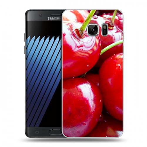 Дизайнерский пластиковый чехол для Samsung Galaxy Note 7 Вишня