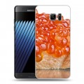 Дизайнерский пластиковый чехол для Samsung Galaxy Note 7 Икра