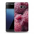 Дизайнерский пластиковый чехол для Samsung Galaxy Note 7 Малина
