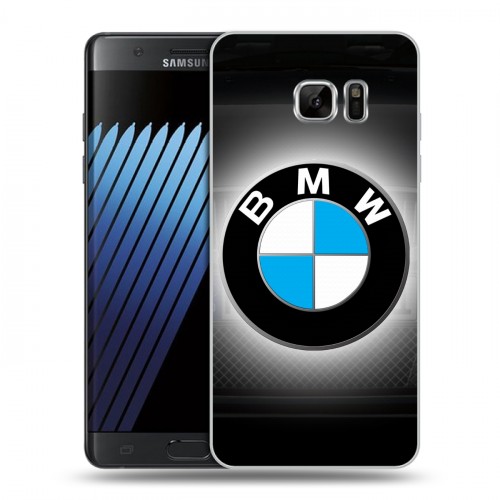 Дизайнерский пластиковый чехол для Samsung Galaxy Note 7 BMW