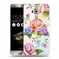 Дизайнерский пластиковый чехол для Asus ZenFone 3 Романтик цветы