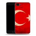 Дизайнерский силиконовый чехол для ZUK Z2 Флаг Турции