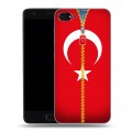 Дизайнерский силиконовый чехол для ZUK Z2 Флаг Турции