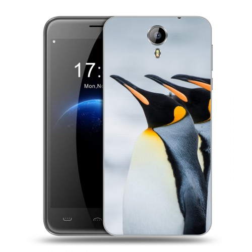 Дизайнерский силиконовый чехол для Homtom HT3 Пингвины