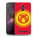 Дизайнерский силиконовый чехол для Homtom HT17 Флаг Киргизии