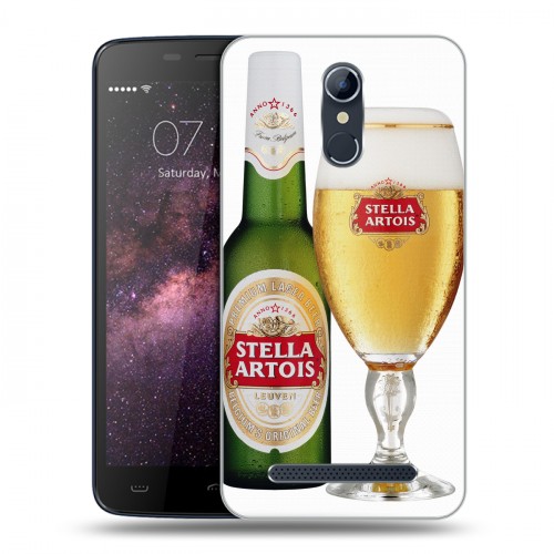 Дизайнерский силиконовый чехол для Homtom HT17 Stella Artois