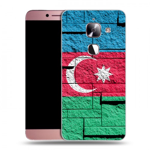 Дизайнерский пластиковый чехол для LeEco Le 2 Флаг Азербайджана