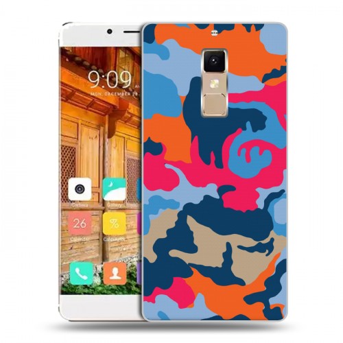 Дизайнерский пластиковый чехол для Elephone S3 Кислотный камуфляж