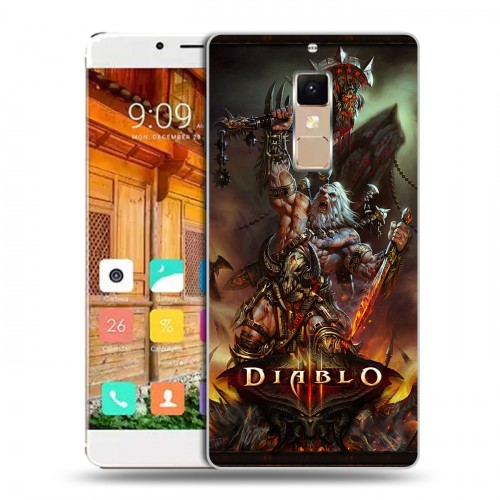Дизайнерский пластиковый чехол для Elephone S3 Diablo