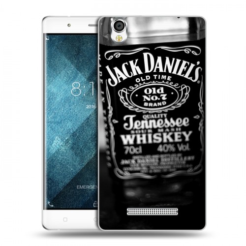 Дизайнерский пластиковый чехол для Blackview A8 Jack Daniels