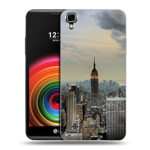 Дизайнерский силиконовый чехол для LG X Power Нью-Йорк