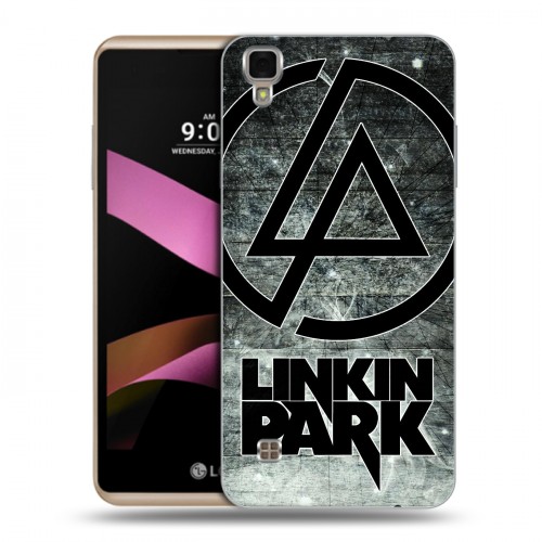 Дизайнерский пластиковый чехол для LG X Style Linkin Park
