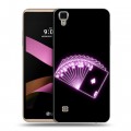 Дизайнерский силиконовый чехол для LG X Style Неоновые образы