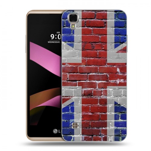 Дизайнерский пластиковый чехол для LG X Style Флаг Британии