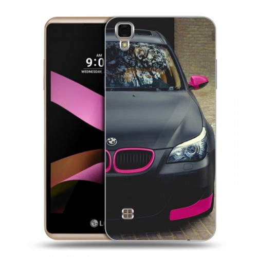 Дизайнерский пластиковый чехол для LG X Style BMW
