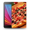 Дизайнерский силиконовый чехол для Huawei MediaPad T2 7.0 Pro Пицца