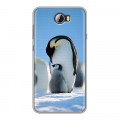 Дизайнерский силиконовый чехол для Huawei Y5 II Пингвины