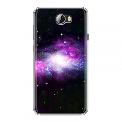 Дизайнерский силиконовый чехол для Huawei Y5 II Галактика