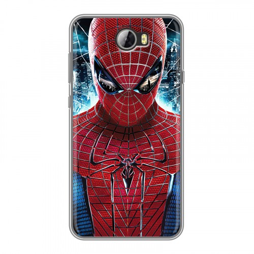 Дизайнерский силиконовый чехол для Huawei Y5 II Человек -паук