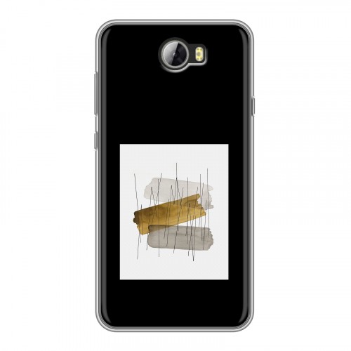 Дизайнерский силиконовый чехол для Huawei Y5 II Стильные абстракции