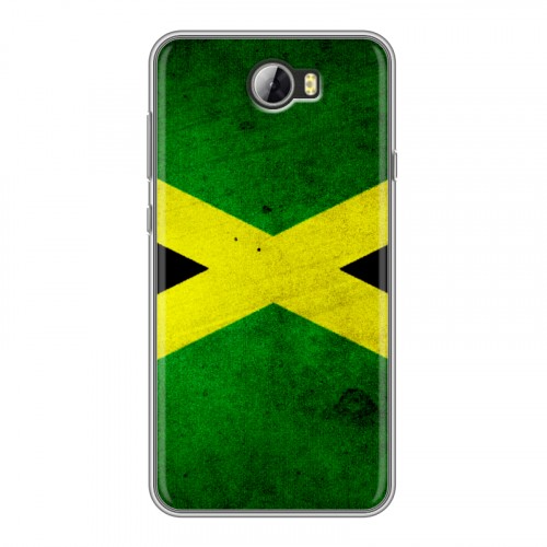 Дизайнерский силиконовый чехол для Huawei Y5 II Флаг Ямайки