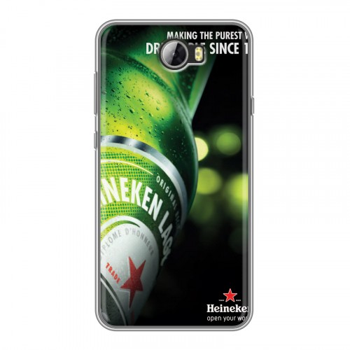 Дизайнерский пластиковый чехол для Huawei Y5 II Heineken