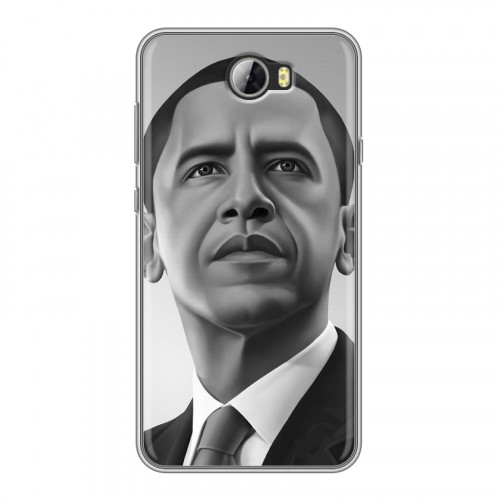 Дизайнерский силиконовый чехол для Huawei Y5 II Барак Обама