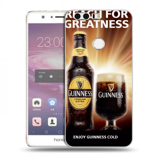 Дизайнерский пластиковый чехол для Huawei Honor 8 Guinness