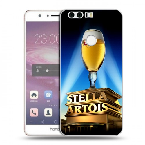 Дизайнерский пластиковый чехол для Huawei Honor 8 Stella Artois