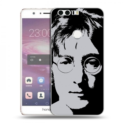 Дизайнерский пластиковый чехол для Huawei Honor 8 Джон Леннон