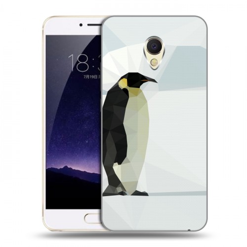 Дизайнерский пластиковый чехол для Meizu MX6 Пингвины