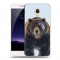 Дизайнерский пластиковый чехол для Meizu MX6 Медведь