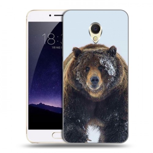Дизайнерский пластиковый чехол для Meizu MX6 Медведь