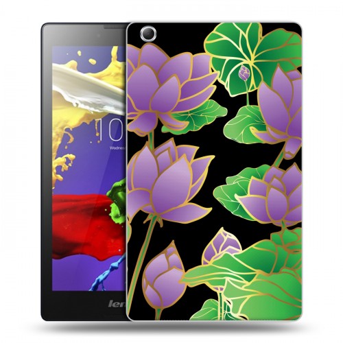 Дизайнерский силиконовый чехол для Lenovo Tab 3 7 Essential Люксовые цветы
