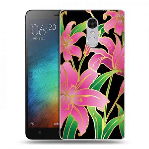 Дизайнерский силиконовый чехол для Xiaomi RedMi Pro Люксовые цветы