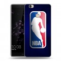 Дизайнерский пластиковый чехол для Huawei Honor Note 8 НБА