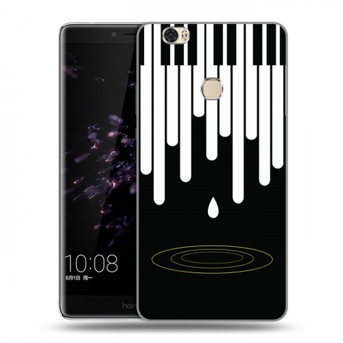 Дизайнерский пластиковый чехол для Huawei Honor Note 8 Дизайнерское пианино