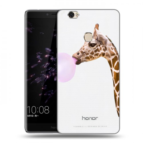 Дизайнерский пластиковый чехол для Huawei Honor Note 8 Мятные звери