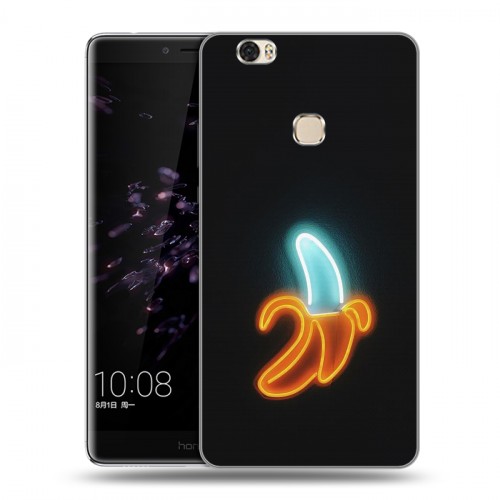 Дизайнерский пластиковый чехол для Huawei Honor Note 8 Неоновые образы