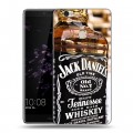 Дизайнерский пластиковый чехол для Huawei Honor Note 8 Jack Daniels